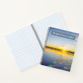 Carnet Bright Focus Light Lily Pad Sunrise (Intérieur)
