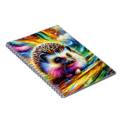 Carnet Bright Meadow Hedgehog Notebook (Côté Droit)