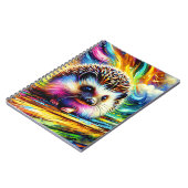 Carnet Bright Meadow Hedgehog Notebook (Côté gauche)