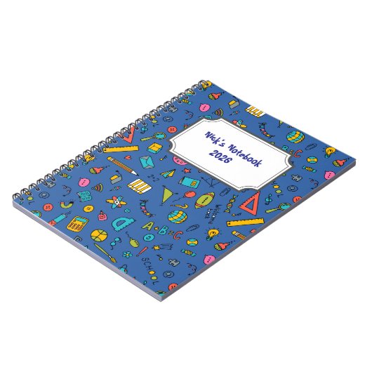 Carnet Bright Minds School Notebook (Côté gauche)