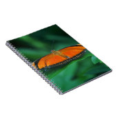 Carnet Bright Orange and Black Butterfly on Leaf (Côté Droit)