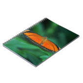 Carnet Bright Orange and Black Butterfly on Leaf (Côté gauche)
