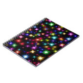 Carnet Bright Rainbow Sparkles, Stars & Fireworks (Côté gauche)