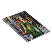 Carnet Brigid Imbolc Chandlelight Forest Celtic Wiccan (Côté Droit)