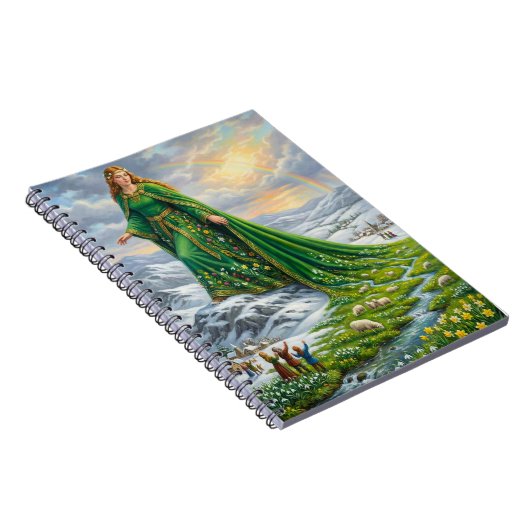 Carnet Brigid’s Mantle (Bringing the Spring) (Côté Droit)