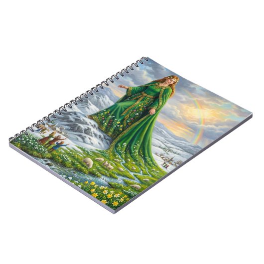 Carnet Brigid’s Mantle (Bringing the Spring) (Côté gauche)