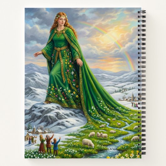 Carnet Brigid’s Mantle (Bringing the Spring) (Dos)