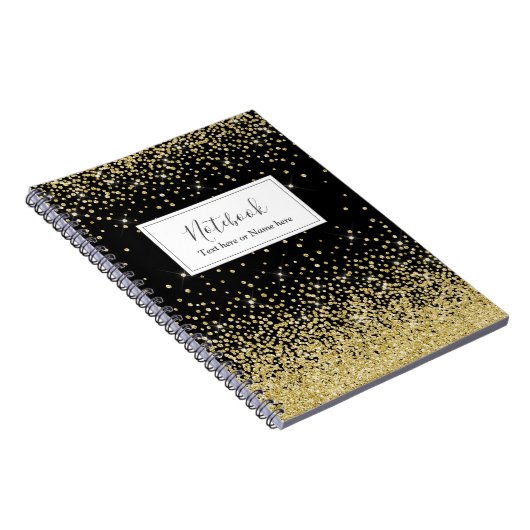 Carnet brillant or (Côté Droit)