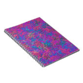 Carnet Brillantes perles colorées Art Abstrait (Côté Droit)