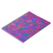 Carnet Brillantes perles colorées Art Abstrait (Côté gauche)