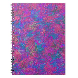 Carnet Brillantes perles colorées Art Abstrait