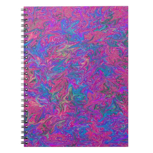 Carnet Brillantes perles colorées Art Abstrait (Devant)