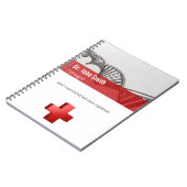 Carnet Brin d'ADN de la science médicale professionnelle  (Côté gauche)