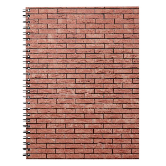 Carnet brique de béton Brown (Devant)