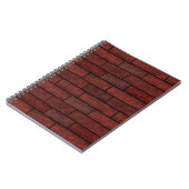 Carnet briques de pierre sans charme mur marron orange co (Côté gauche)