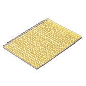 Carnet Briques d'or (Côté gauche)