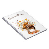 Carnet Brittany Spaniel, Chasse Pheasant Coffee Mug T-Sh (Côté Droit)