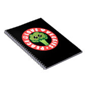 Carnet Brocoli de légumes végétaliens (Côté Droit)