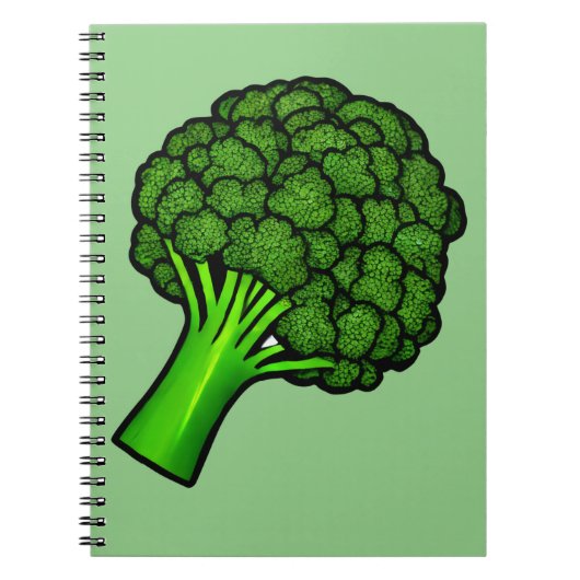 Carnet Brocoli Délicieux (Devant)