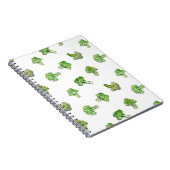 Carnet Brocoli - dispersé - ouvrez-vous (Côté Droit)