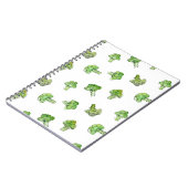 Carnet Brocoli - dispersé - ouvrez-vous (Côté gauche)