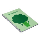 Carnet Brocoli Kawaii (Côté Droit)