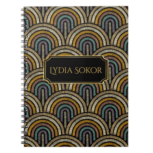 Carnet Brodé personnalisé (Devant)