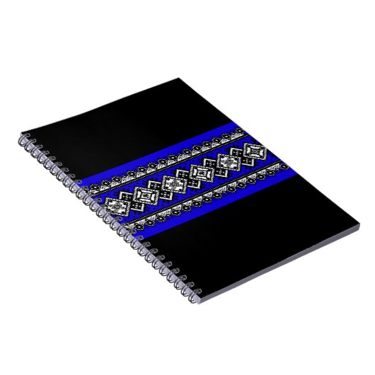 Carnet Broderie bleue (Côté Droit)