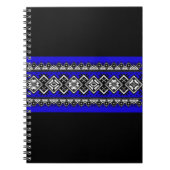 Carnet Broderie bleue (Devant)