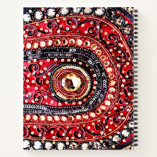 Carnet Broderie complexe (Dos)