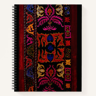 Carnet Broderie géométrique Xinjiang