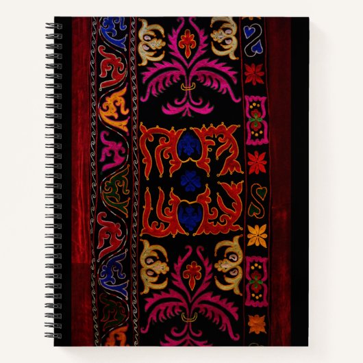 Carnet Broderie géométrique Xinjiang (Devant)