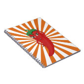 Carnet Broderie Red Hot Pepper Diva Faux (Côté Droit)