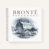 Carnet Bronte Parsonage Maison des Brontes (Devant)