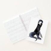 Carnet Brontosaurus Habillé Comme Un Personnage De Film. (Intérieur)