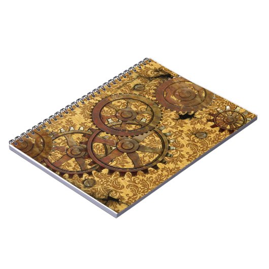 Carnet bronzage classique de Steampunk (Côté gauche)