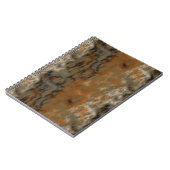 Carnet Bronze et marbre de cuivre Abstrait (Côté gauche)