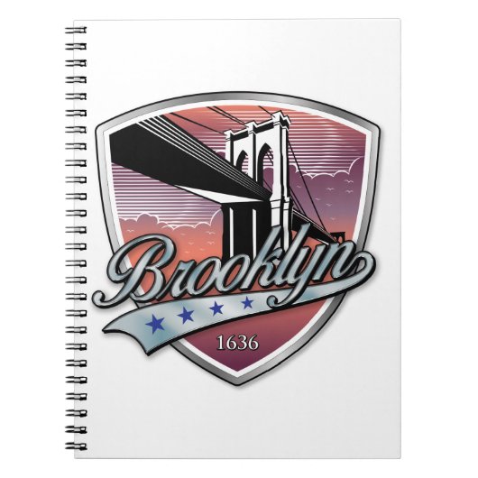 Carnet Brooklyn Design Silver (Devant)