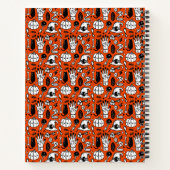 Carnet Broomstick pour sorcière Halloween Circulaire fréq (Dos)