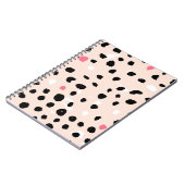 Carnet Brosse à encre : Texture artistique (Côté gauche)