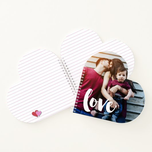 Carnet Brosse "Amour" (Intérieur)