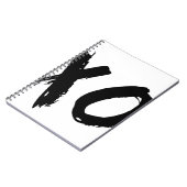 Carnet Brosse de XO minimale (Côté gauche)