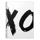 Carnet Brosse de XO minimale (Devant)