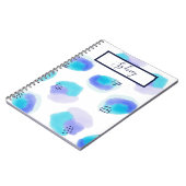 Carnet Brosses aquarelle (Côté gauche)