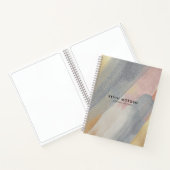 Carnet Brosses couleurs pastel (Intérieur)