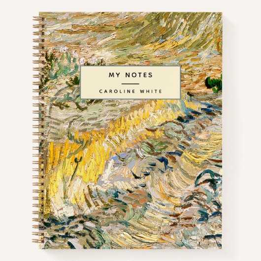 Carnet Brosses de Van Gogh personnalisées (Devant)