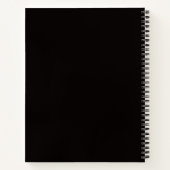 Carnet Brother moderne Meilleurs amis Dark Photo Collage (Dos)