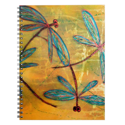 Carnet Brouillard de libellule (Devant)