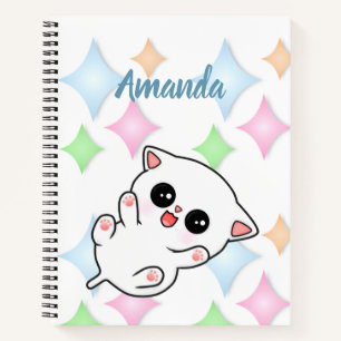 Carnet Brouille du ventre Heure Kitten