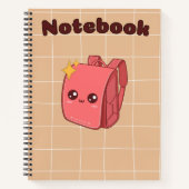 Carnet 🤎 Brown 🥨 🌷 🌸 💛 (Devant)